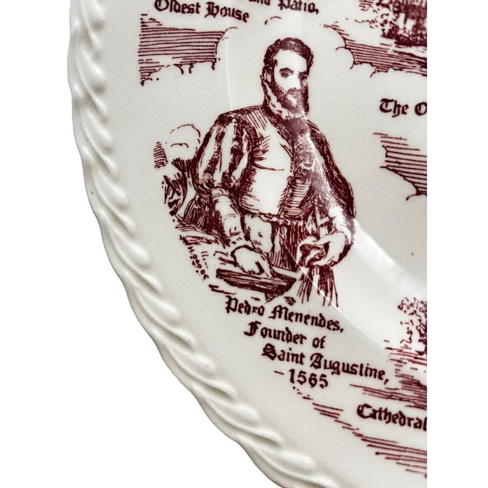 Historic Saint Augustine Founded in 1565 Florida Collector Plates - Picture 6 of 9